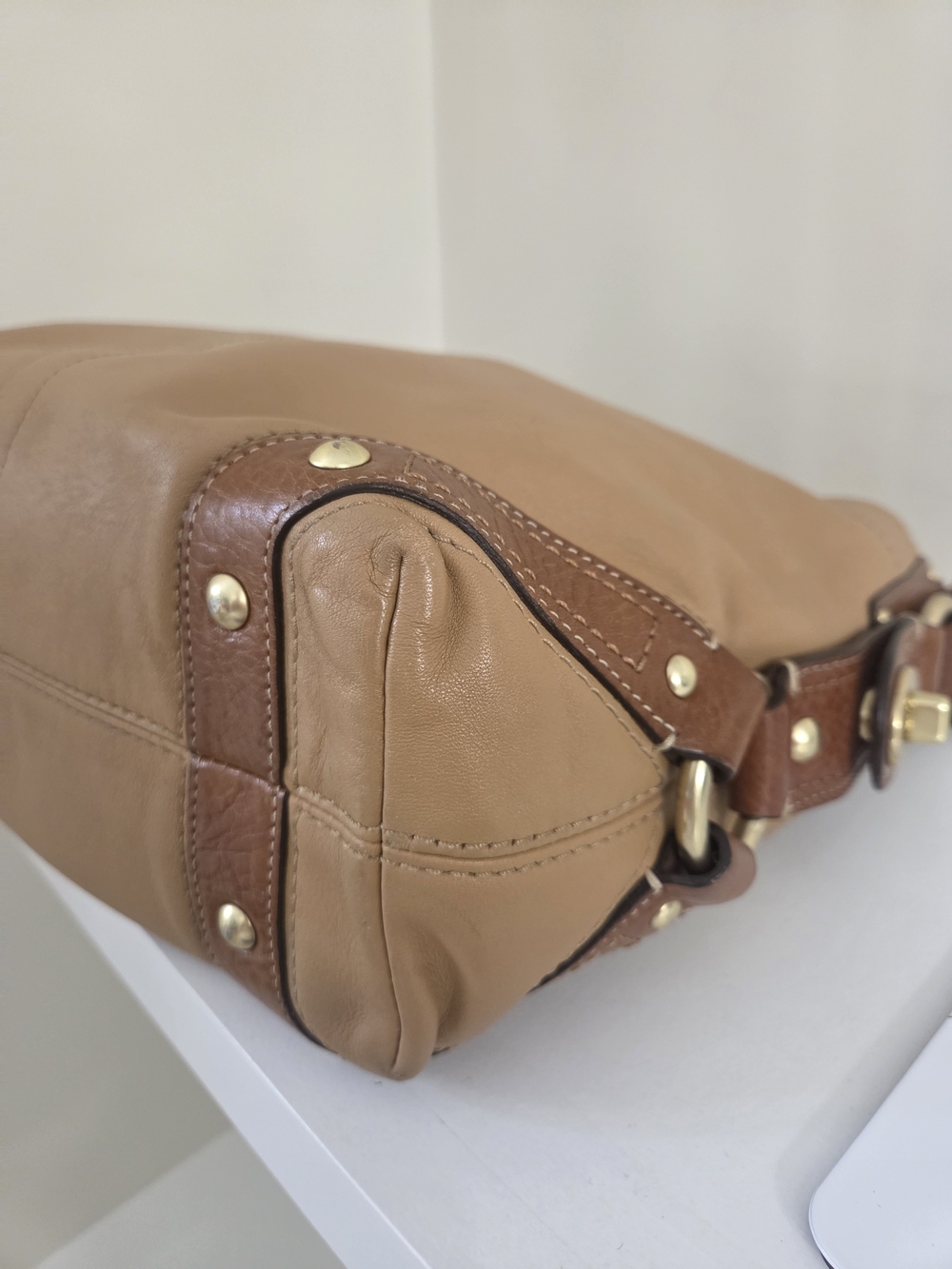 Coach Vintage Y2K Carly Hobo Leather Shoulder Bag - Picture 11 of 16